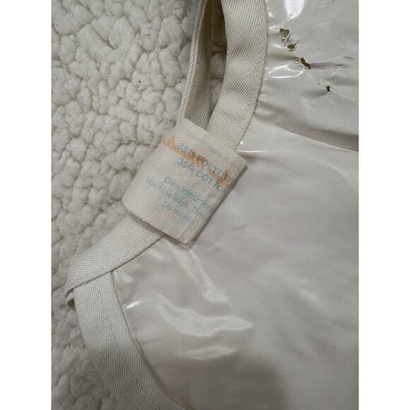 Vintage 80s 90s Cleveland Browns Baby Bib Marilyn Meade Highchair Quarterback - Picture 6 of 7